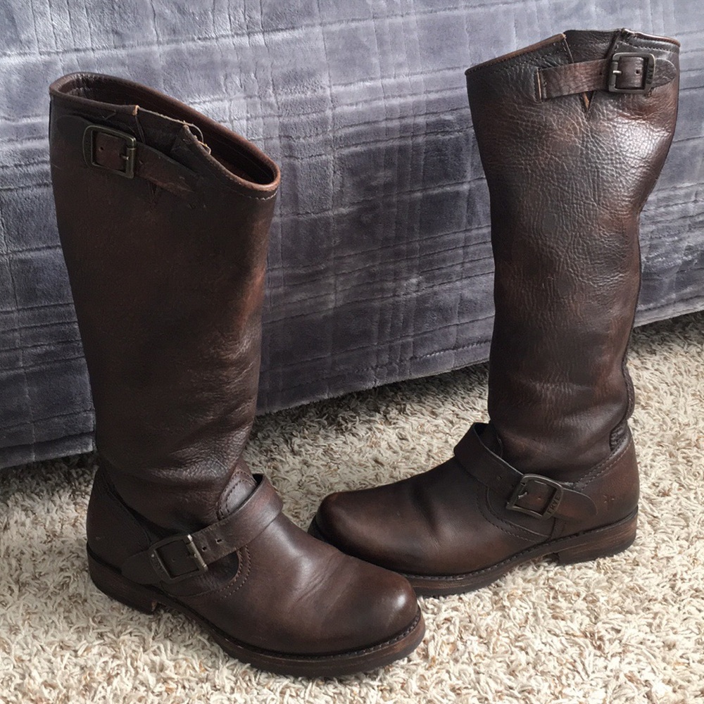 Frye Veronica Slouch Riding Boots - Picture 7 of 7